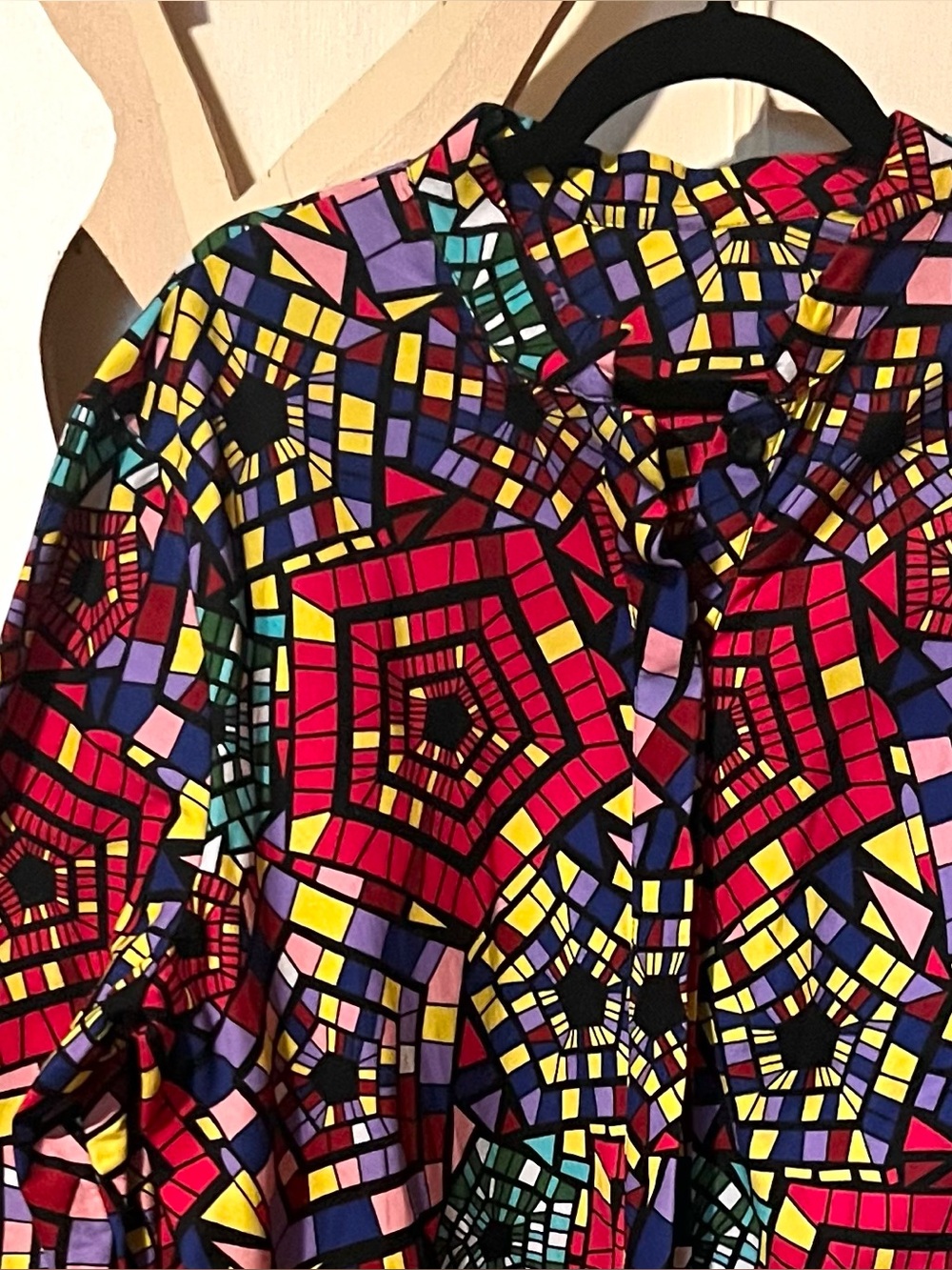 Vibrant Mosaic Print Zuri Dress - Multi - Picture 4 of 4